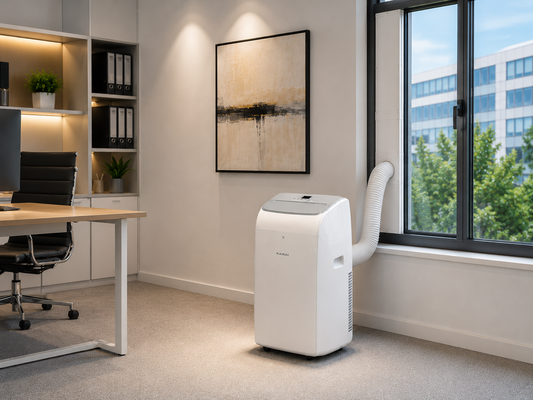 Mobile Klimaanlage 12.000 BTU mit Heizfunktion - KAISAI KKPE-12PTA1
